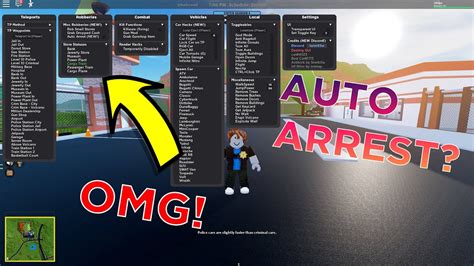 JAILBREAK SCRIPT GUI MAY 2020 ROBLOX AutoArrest Autorob YouTube