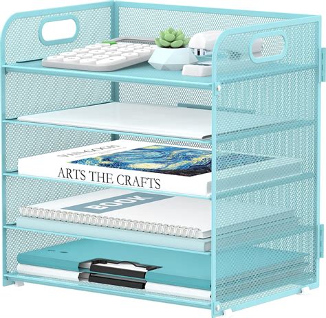 Amazon Supeasy 5 Trays Paper Organizer Letter Tray With Handle