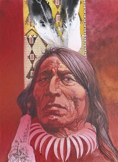 Bob Peak Sioux Medicine Man