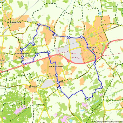 Routiq Vincent Van Gogh Fietsroute Etten Leur Zuid Km