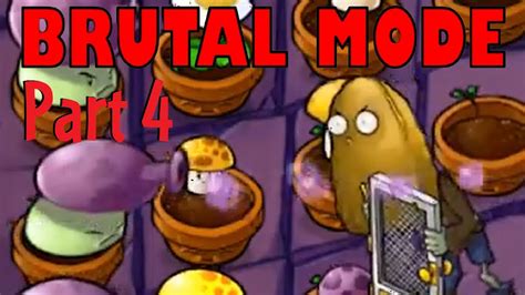 The ACTUAL END Of BRUTAL MODE Plants Vs Zombies Brutal Mode Mod