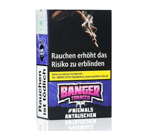 Banger Tobacco Niemals Antäuschen 25g Shisha Tabak ELWANO