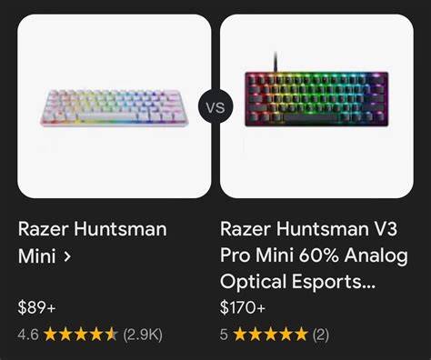 Huntsman mini vs Huntsman Mini v3 : r/razer