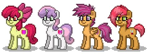 Safe Artist Venombronypl Apple Bloom Babs Seed Scootaloo