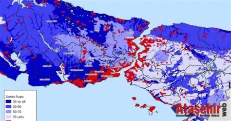 Stanbul Deprem Har Tasi Yayinlandi