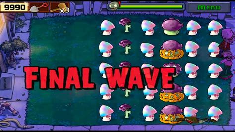 Plants Vs Zombies Epic Hack 99 Gloom Shrooms Vs Fume Shrooms Vs All