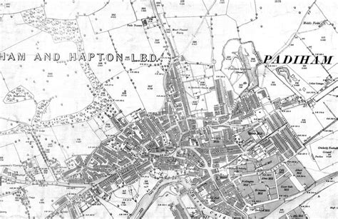 Padiham Wikipedia The Free Encyclopedia Os Maps Lancashire North