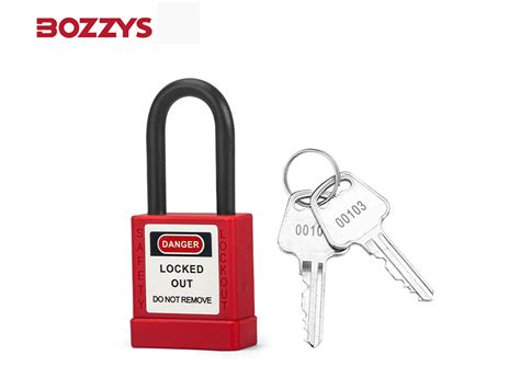 Steel Shackle Aluminum Safety Loto Padlocks Bozzys Wenzhou Boshi