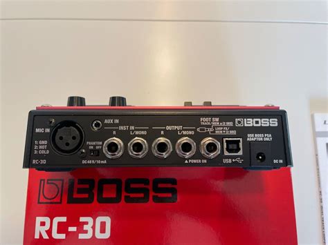 BOSS RC 30 Loop Station 2 Track Looper Pedal Mit Effekten USB Uvm