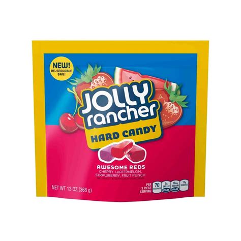 Jolly Rancher Awesome Reds Hard Candies 13oz In 2021 Jolly Rancher Jolly Rancher Hard Candy