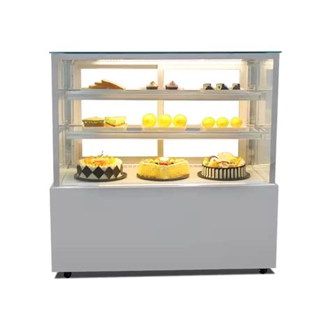 Commercial Refrigerated Bakery Cake Showcase Supermarket Pastry Cooler