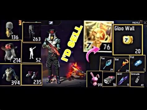 Free Fire I D Sell Low Price FF Id SellOnly 499 Rupees Hip Hop