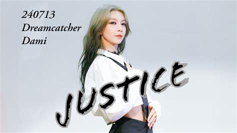 240713 JUSTICE Dreamcatcher Dami Fancam Fansign 드림캐쳐다미저스티스직캠 팬사인회