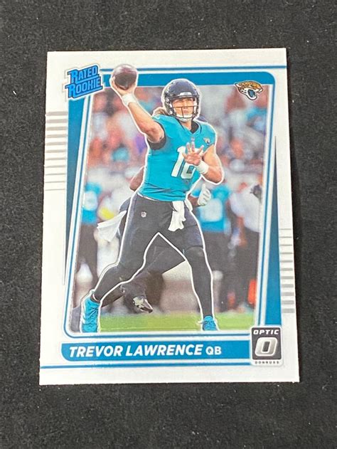 Lot 2021 Donruss Optic Rated Rookie Trevor Lawrence RC