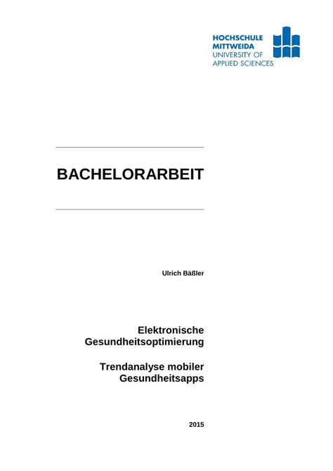 PDF BACHELORARBEIT Monami Hs Mittweida De Von Der Mobilen Visite