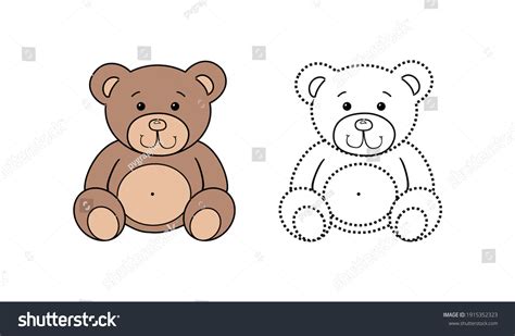 Teddy Bear Outline