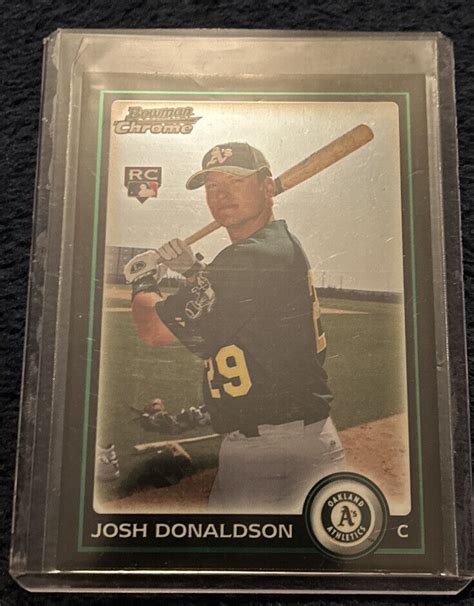 Bowman Chrome Josh Donaldson Rookie Baseball Card Ebay