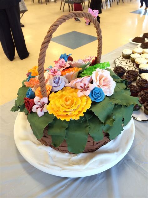 Flower Basket Cake