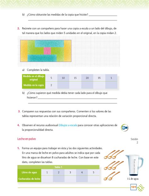 Matemáticas Primero Telesecundaria 2022 2023 Página 131 De 274