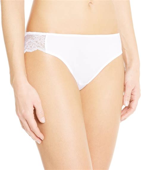 Amazon Maidenform Comfort Devotion Lace Back Tanga White