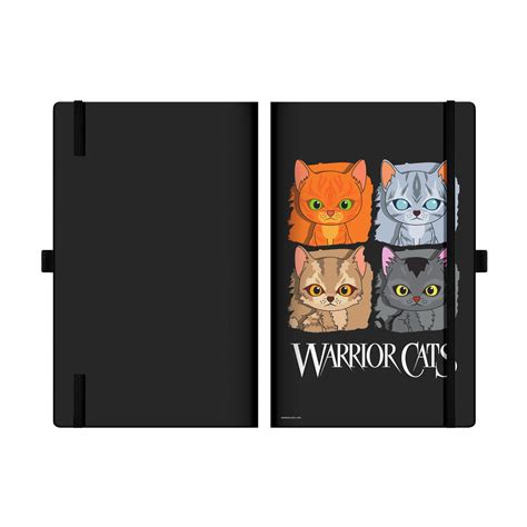 Warrior Cats Four Cats A5 Notebook