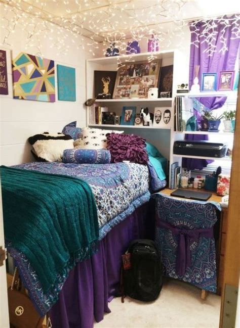 42 Purple Dorm Room Ideas Bedspreads Home Decor