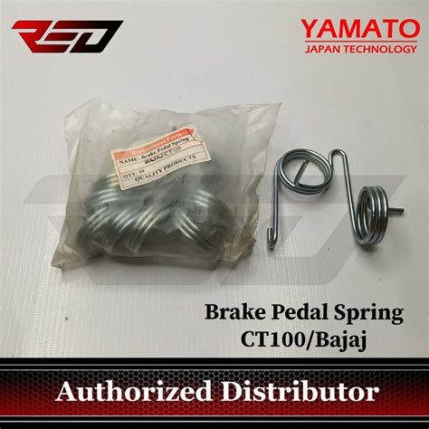 Brake Pedal Spring CT100 Bajaj G7S TMX XRM Heavy Duty Replacement