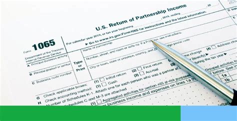 Form 1065 For Partnership Income Block Advisors