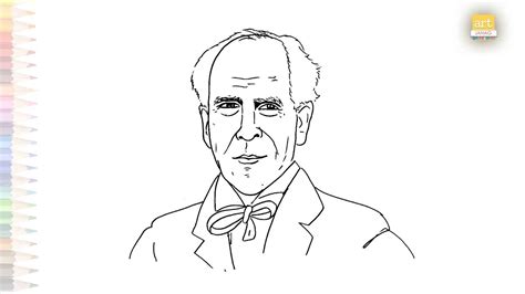 Konstantin Stanislavski drawing easy | Art tutorial | How to draw ...