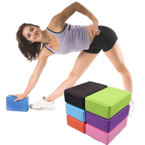 Eva Yoga Blocks Sports Toy Exercise Gym Foam Workout Stretching Aid