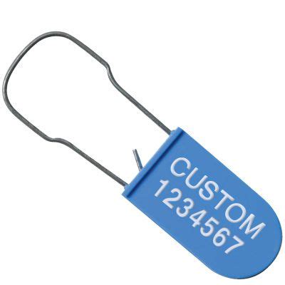 Custom Plastic Padlock Seals | Seton