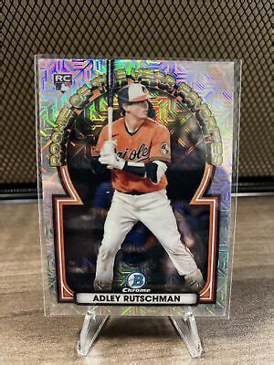 Adley Rutschman 2023 Bowman Chrome Mega Mojo Refractor ROY Favorites