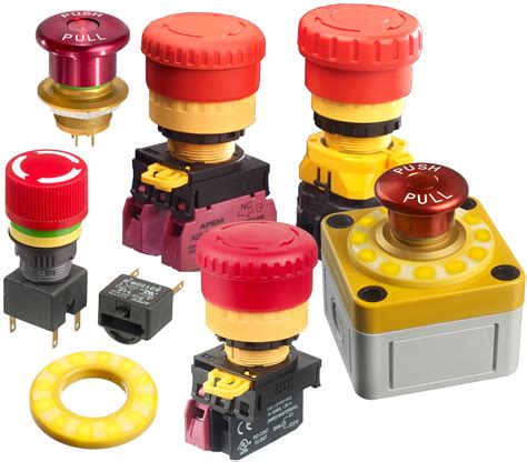 Emergency Stop Switches And Accessories Apem Digikey