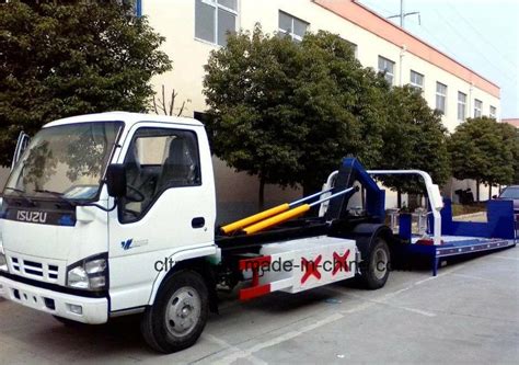 Japan I Suzu 5tons Flatbed Road Wrecker Truck For Sale Tow Truck