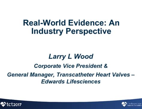 Real World Evidence Industry View