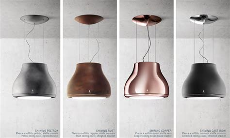 ELICA Suspension Hood SHINING Peltrox Metal MyAreaDesign