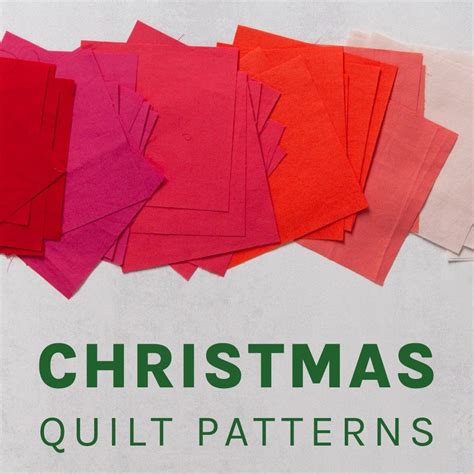 10 Christmas Quilt Patterns For Modern Quilters Artofit