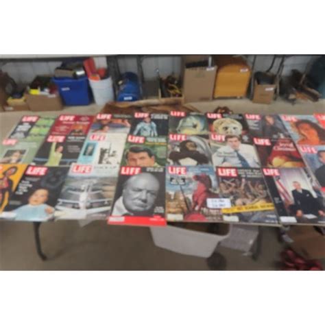 30 Assorted Life Magazines 1950s 1960s Mcsherry Auction Service Ltd