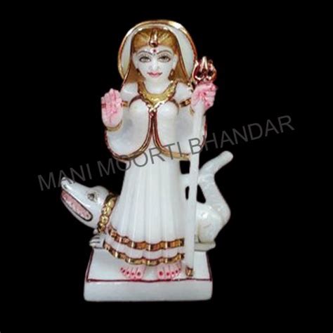 Multicolor Painted Marble Khodiyar Maa Statue At Rs In Jaipur Id