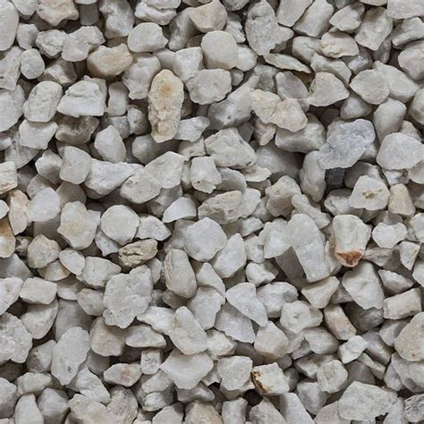 Quartz Gravel WHITE QUARTZ SPLITT Inter Minerals External Crushed