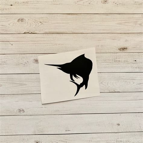 Sailfish Decal Sailfish Vinyl Decal Sailfish Sticker Etsy