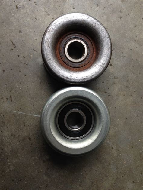 Diy Replacing The Bearings In The Idler And Tensioner Pulleys Tacoma World