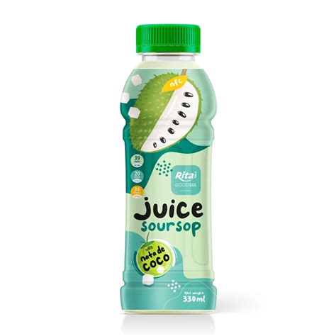 Fruit Juice Soursop Juice With Nata De Coco