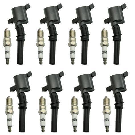 Pcs Ignition Coils Pack And Iridium Spark Plugs For Ford F L