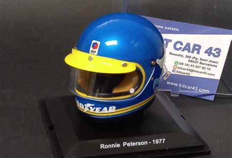 Casco Ronnie Peterson F1 1977 1 5 Spark Editions KIT CAR 43