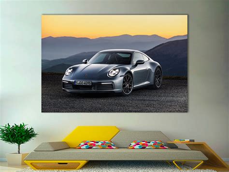 Porsche Carrera Print Porsche Poster Porsche Canvas Art Etsy