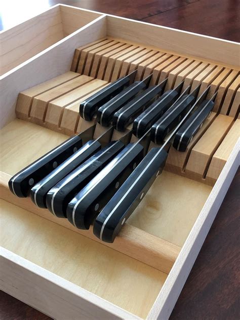 Knife Drawer Organizer Diy