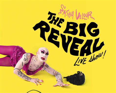 Sasha Velour The Big Reveal Live Show NYU BOX OFFICE