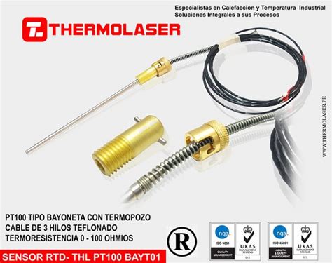 Termoresistencias Rtds Pt Thermolaser Corporaci N Resistencias L Ser