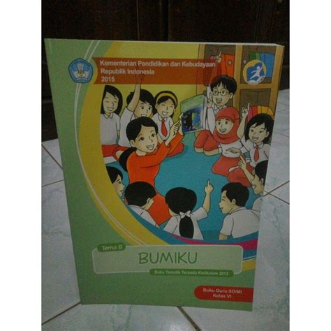 Jual Buku Guru Kelas Semester Sd Dan Mi Tema Bumiku Kurtilas K